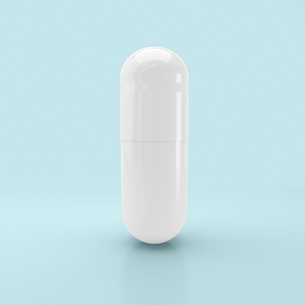 Vegetarian Acid Resistant Empty Capsules Size 1 (Box of 125,000)