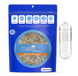 Clear Size 000 Empty Gelatin Capsules by Capsuline - 1000 Count - 1000