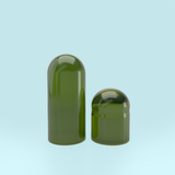 Capsuline Chlorophyll Empty Vegetarian Capsules Size 00  - Green/Green  - TiO2-Free (Box of 75,000)