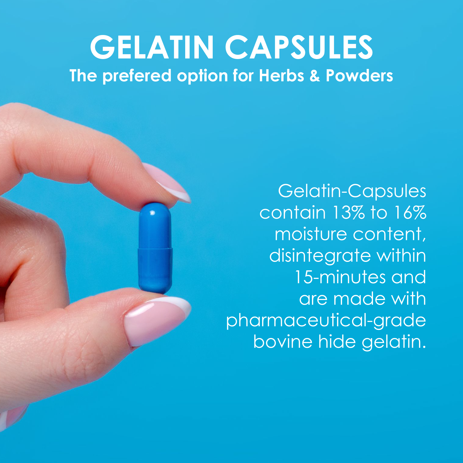 Clear Size 000 Empty Gelatin Capsules by Capsuline