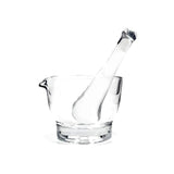 16oz Glass Mortar and Pestle Set by Capsuline